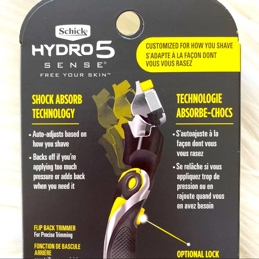 NEW Schick Hydro 5 Sense Shaving Razor